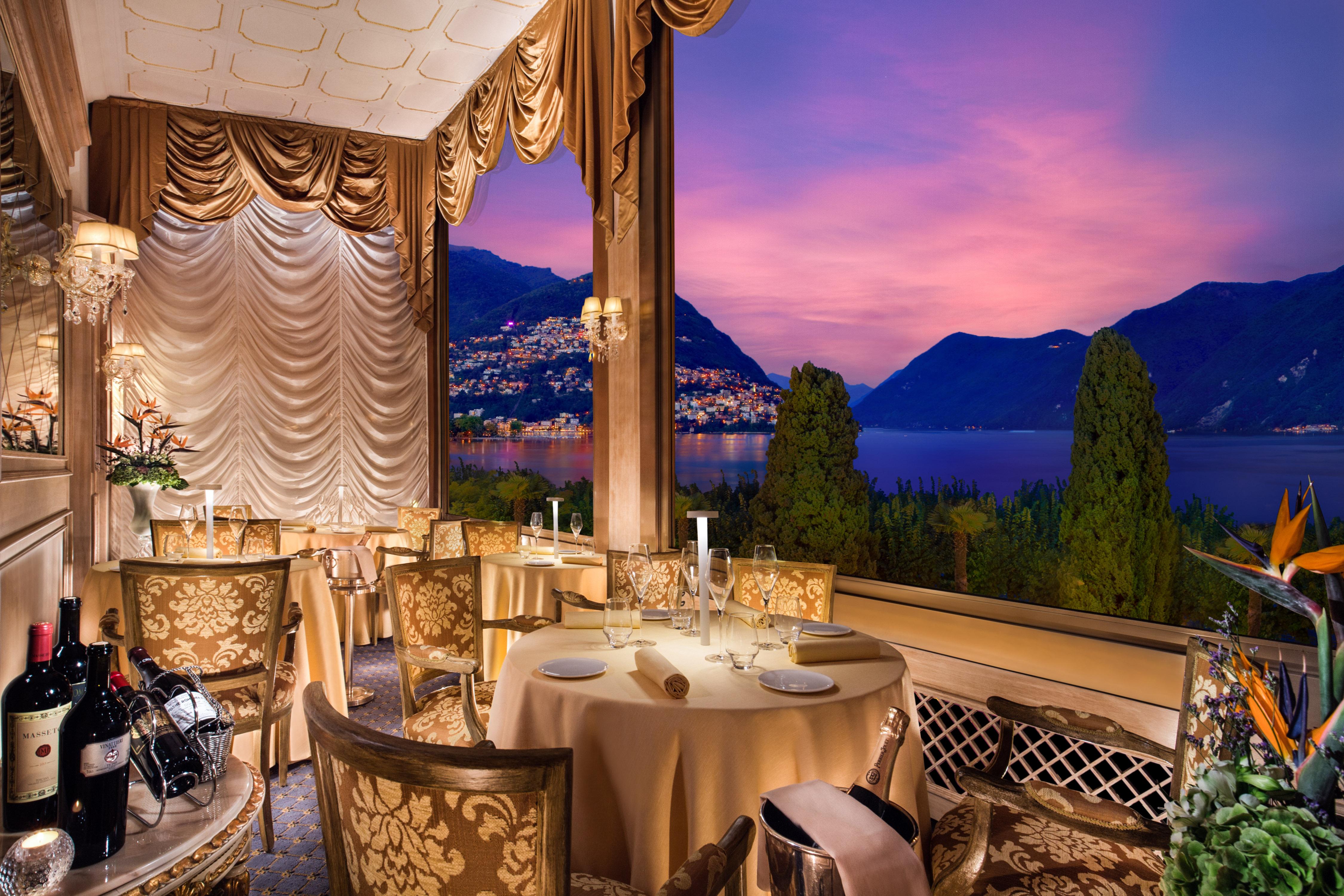 Hotel Splendide Royal Лугано Екстериор снимка The restaurant