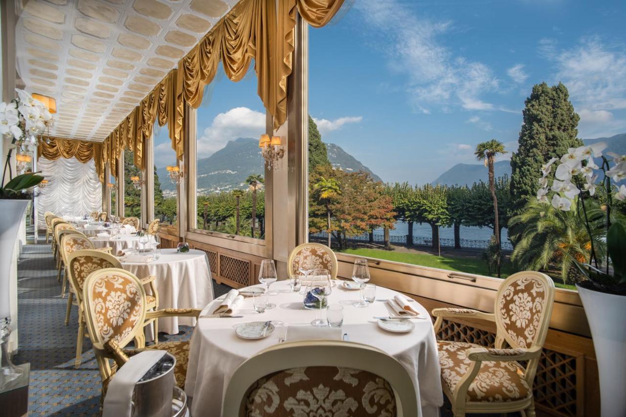Hotel Splendide Royal Лугано Екстериор снимка The restaurant